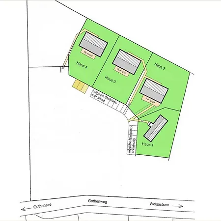 Apartment Waldsiedlung Waldhaus App 4.1 Korswandt